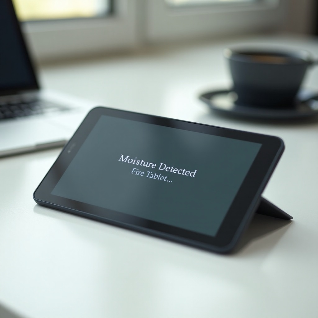 How to Disable Moisture Detected on Fire Tablet